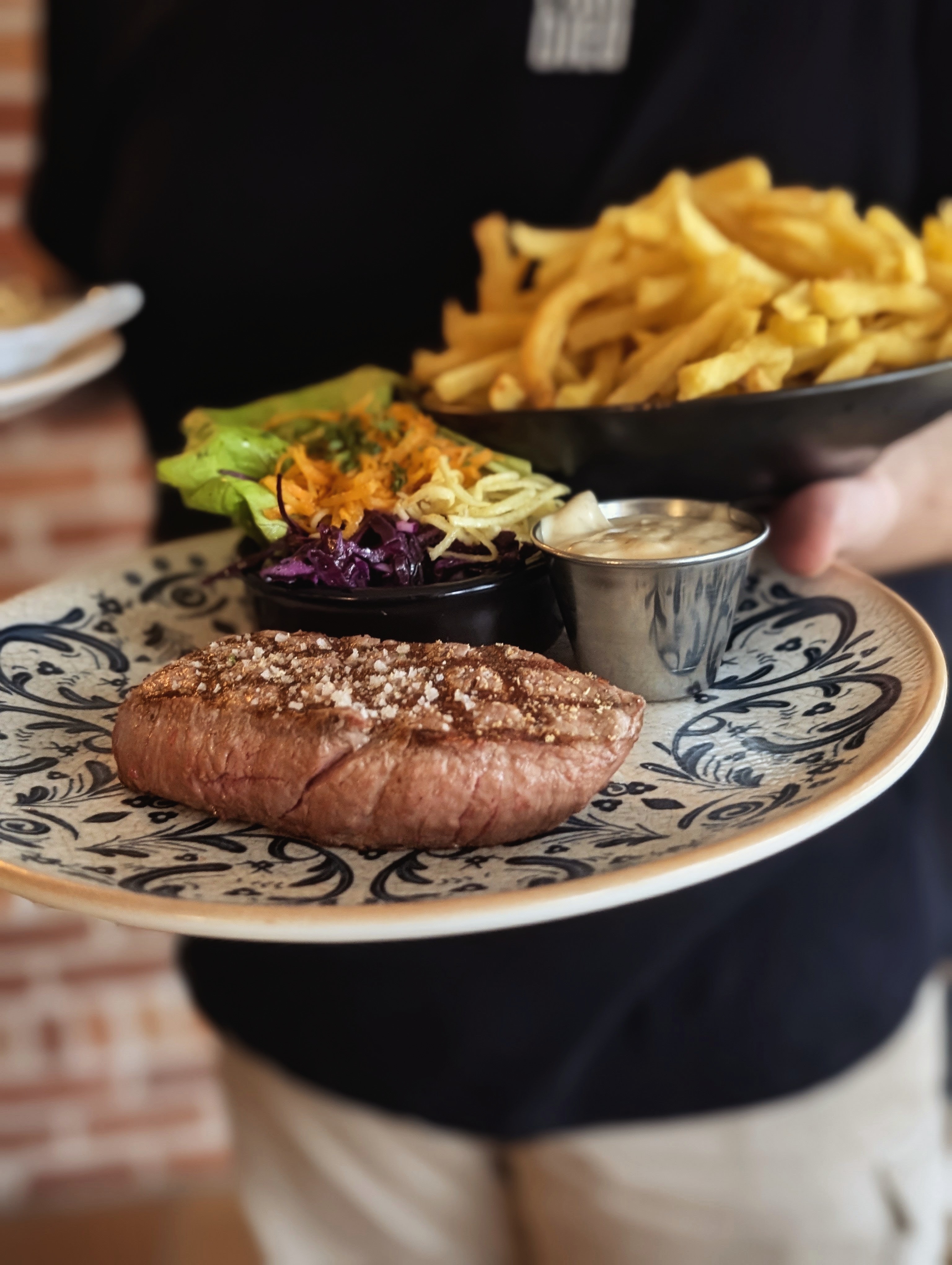 Vendredi : Steak frites maison 